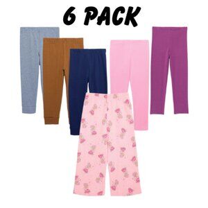 6-Pack Garanimals Toddler Girl French Terry Joggers Multipack